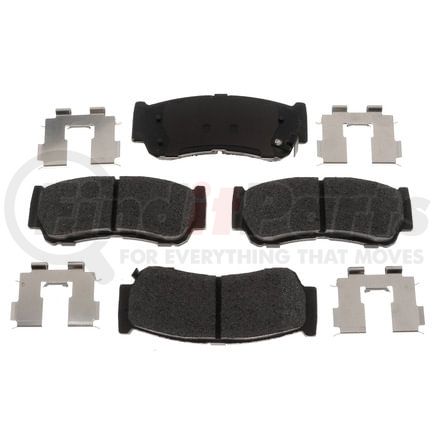 VXD1297CH by VORTEX - Brake Parts Inc Vortex Ceramic Disc Brake Pad Set