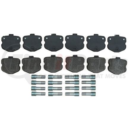 VXD1185MH by VORTEX - Brake Parts Inc Vortex Metallic Disc Brake Pad Set