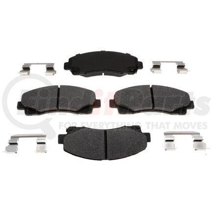 VXD1102CH by VORTEX - Brake Parts Inc Vortex Ceramic Disc Brake Pad Set
