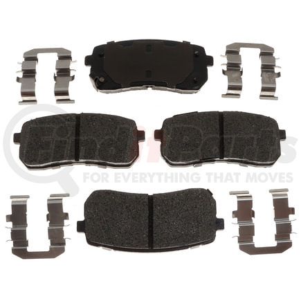 VXD1302CH by VORTEX - Brake Parts Inc Vortex Ceramic Disc Brake Pad Set