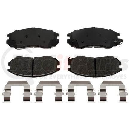 VXD1104CH by VORTEX - Brake Parts Inc Vortex Ceramic Disc Brake Pad Set