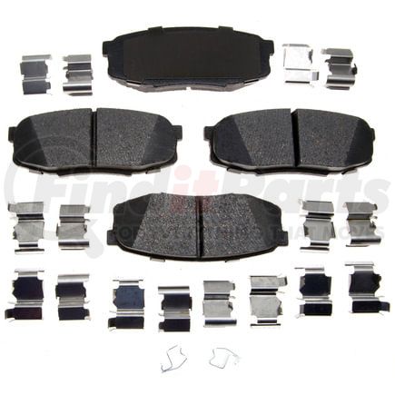 VXD1304MH by VORTEX - Brake Parts Inc Vortex Metallic Disc Brake Pad Set