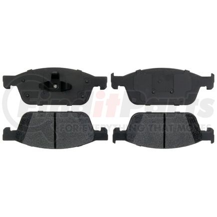 BKP1645CH by BRAKE PRO - Brake Parts Inc Brake Pro OEQF Ceramic Disc Brake Pad Set