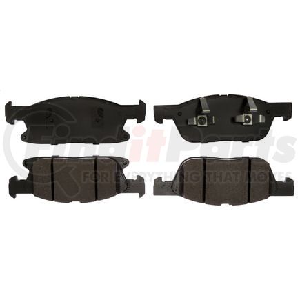 BKP1818AC by BRAKE PRO - Brake Parts Inc Brake Pro OEQF Ceramic Disc Brake Pad Set