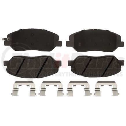 VXD1202CH by VORTEX - Brake Parts Inc Vortex Ceramic Disc Brake Pad Set