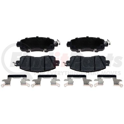 BKP1650CH by BRAKE PRO - Brake Parts Inc Brake Pro OEQF Ceramic Disc Brake Pad Set