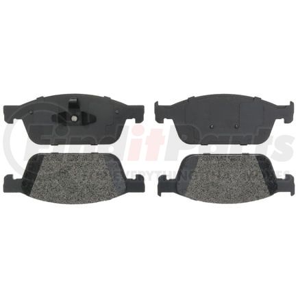 BKP1668C by BRAKE PRO - Brake Parts Inc Brake Pro OEQF Ceramic Disc Brake Pad Set