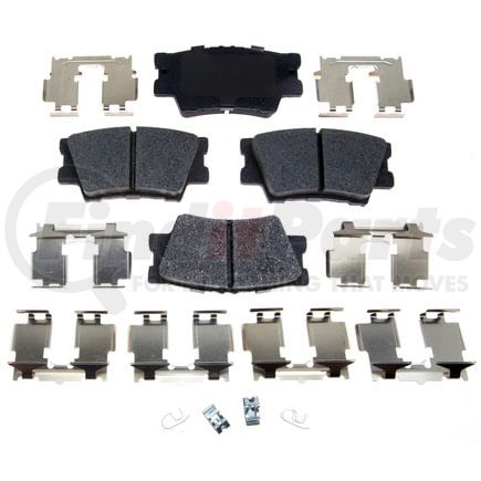 VXD1212CH by VORTEX - Brake Parts Inc Vortex Ceramic Disc Brake Pad Set