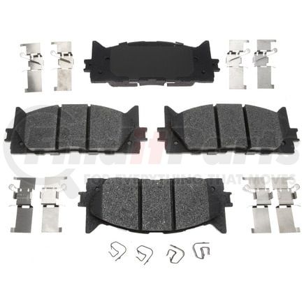 VXD1222CH by VORTEX - Brake Parts Inc Vortex Ceramic Disc Brake Pad Set