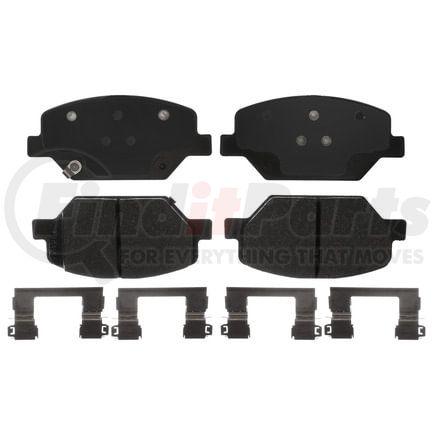BKP1886CH by BRAKE PRO - Brake Parts Inc Brake Pro OEQF Ceramic Disc Brake Pad Set