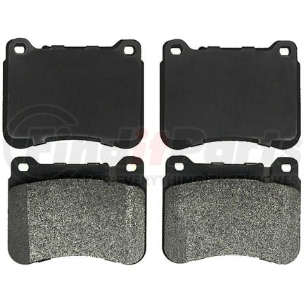 VXD1121MH by VORTEX - Brake Parts Inc Vortex Metallic Disc Brake Pad Set