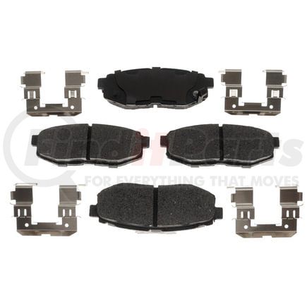 VXD1124CH by VORTEX - Brake Parts Inc Vortex Ceramic Disc Brake Pad Set