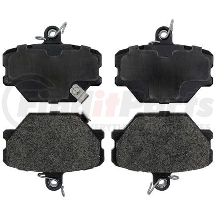 VXD1252M by VORTEX - Brake Parts Inc Vortex Metallic Disc Brake Pad Set