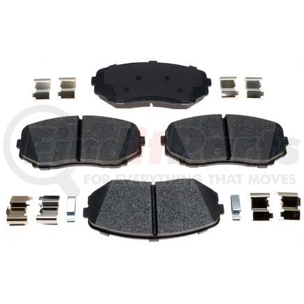VXD1258CH by VORTEX - Brake Parts Inc Vortex Ceramic Disc Brake Pad Set