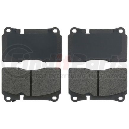 VXD1263MH by VORTEX - Brake Parts Inc Vortex Metallic Disc Brake Pad Set