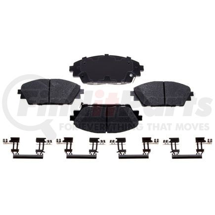 BKP1728CH by BRAKE PRO - Brake Parts Inc Brake Pro OEQF Ceramic Disc Brake Pad Set