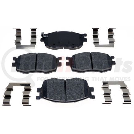 VXD1156CH by VORTEX - Brake Parts Inc Vortex Ceramic Disc Brake Pad Set