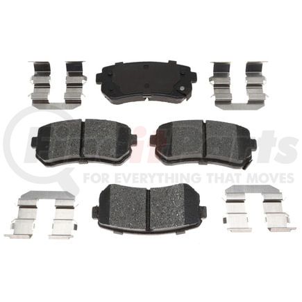 VXD1157CH by VORTEX - Brake Parts Inc Vortex Ceramic Disc Brake Pad Set