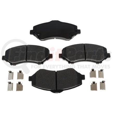 VXD1273ACH by VORTEX - Brake Parts Inc Vortex Ceramic Disc Brake Pad Set