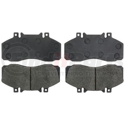 VXD1062M by VORTEX - Brake Parts Inc Vortex Metallic Disc Brake Pad Set
