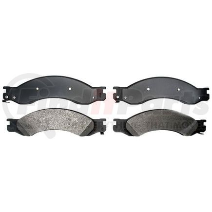 VXD1064M by VORTEX - Brake Parts Inc Vortex Metallic Disc Brake Pad Set
