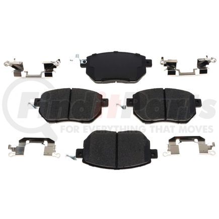 VXD969MH by VORTEX - Brake Parts Inc Vortex Metallic Disc Brake Pad Set