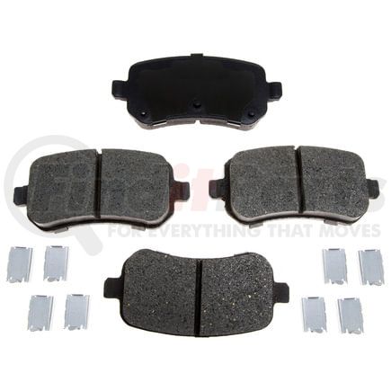 VXD1021CH by VORTEX - Brake Parts Inc Vortex Ceramic Disc Brake Pad Set