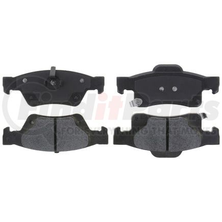 BKP1498C by BRAKE PRO - Brake Parts Inc Brake Pro OEQF Ceramic Disc Brake Pad Set
