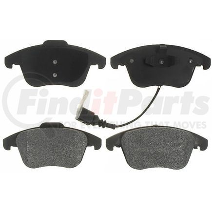 BKP1375M by BRAKE PRO - Brake Parts Inc Brake Pro OEQF Metallic Disc Brake Pad Set