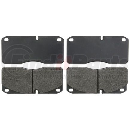 Vortex VXD1027M Disc Brake Pad Set Brake Parts Inc Vortex Metallic Disc Brake Pad Set