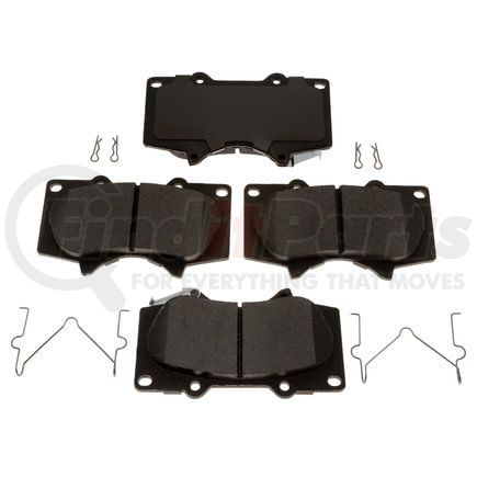 VXD976MH by VORTEX - Brake Parts Inc Vortex Metallic Disc Brake Pad Set