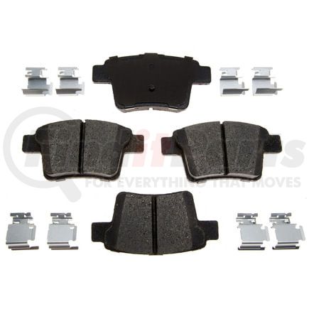 VXD1071MH by VORTEX - Brake Parts Inc Vortex Metallic Disc Brake Pad Set