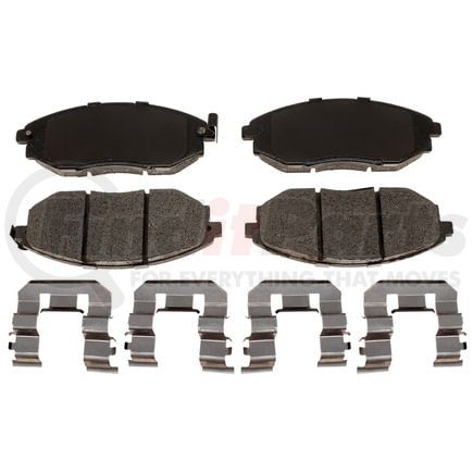 VXD1031MH by VORTEX - Brake Parts Inc Vortex Metallic Disc Brake Pad Set