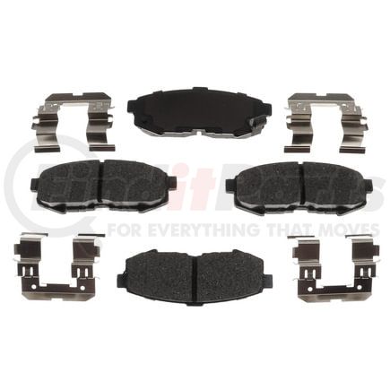 VXD1073CH by VORTEX - Brake Parts Inc Vortex Ceramic Disc Brake Pad Set