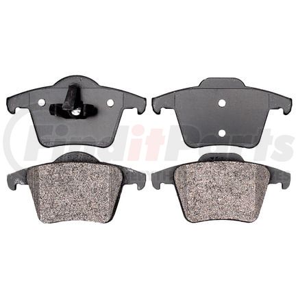 VXD980M by VORTEX - Brake Parts Inc Vortex Metallic Disc Brake Pad Set