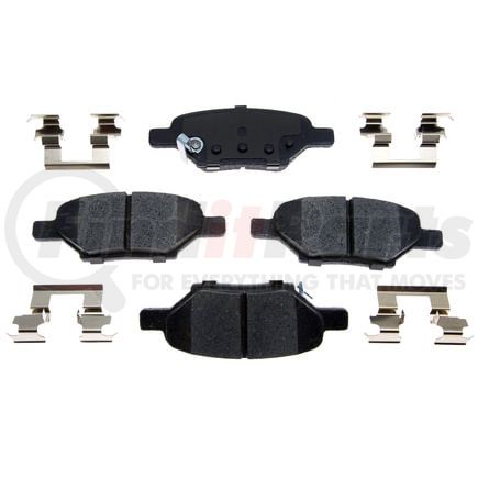VXD1033CH by VORTEX - Brake Parts Inc Vortex Ceramic Disc Brake Pad Set