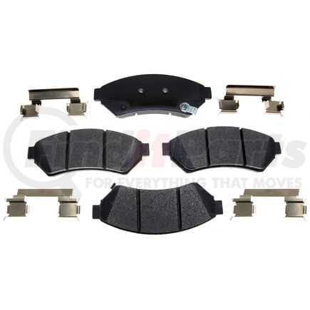 VXD1075MH by VORTEX - Brake Parts Inc Vortex Metallic Disc Brake Pad Set