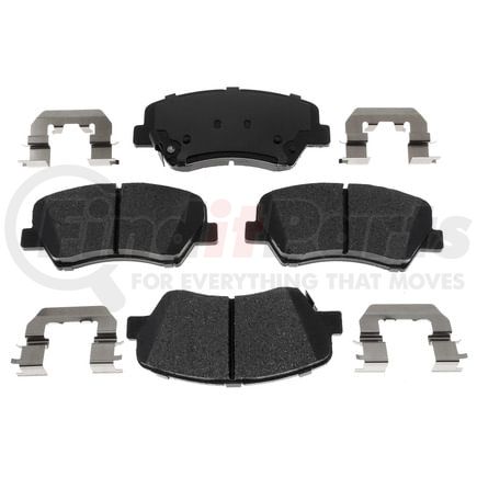BKP1543CH by BRAKE PRO - Brake Parts Inc Brake Pro OEQF Ceramic Disc Brake Pad Set