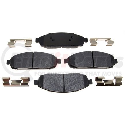 VXD1080MH by VORTEX - Brake Parts Inc Vortex Metallic Disc Brake Pad Set