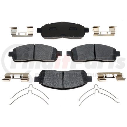 VXD1083CH by VORTEX - Brake Parts Inc Vortex Ceramic Disc Brake Pad Set