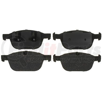 Brake Pro BKP1412C Disc Brake Pad Set Brake Parts Inc Brake Pro OEQF Ceramic Disc Brake Pad Set