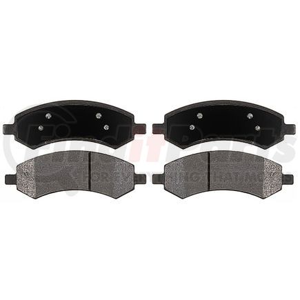 VXD1084MH by VORTEX - Brake Parts Inc Vortex Metallic Disc Brake Pad Set