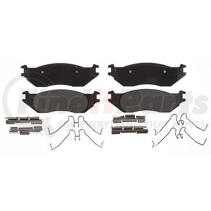 VXD1045MH by VORTEX - Brake Parts Inc Vortex Metallic Disc Brake Pad Set