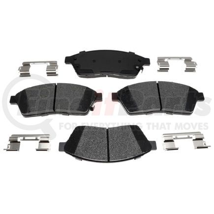 BKP1422CH by BRAKE PRO - Brake Parts Inc Brake Pro OEQF Ceramic Disc Brake Pad Set