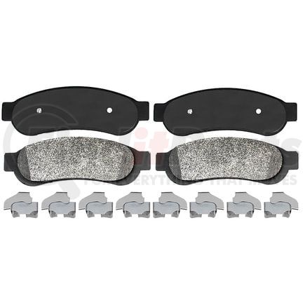 VXD1334MH by VORTEX - Brake Parts Inc Vortex Metallic Disc Brake Pad Set