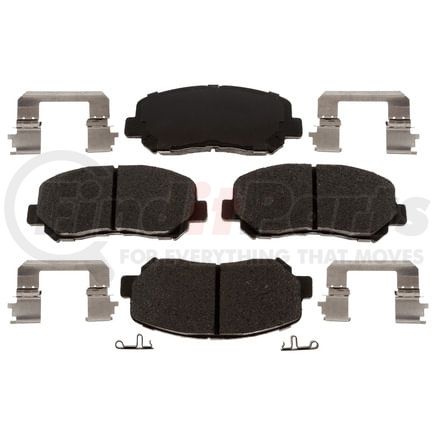 VXD1623CH by VORTEX - Brake Parts Inc Vortex Ceramic Disc Brake Pad Set
