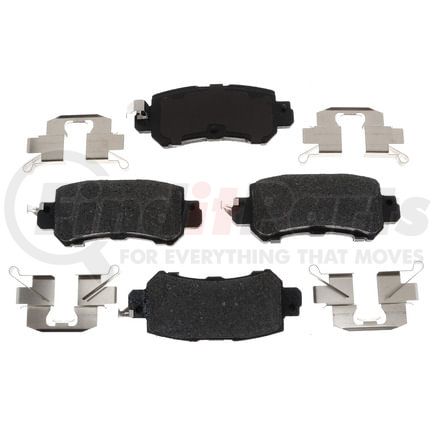 VXD1624CH by VORTEX - Brake Parts Inc Vortex Ceramic Disc Brake Pad Set