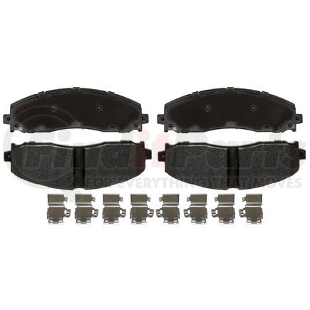 VXD1691MH by VORTEX - Brake Parts Inc Vortex Metallic Disc Brake Pad Set
