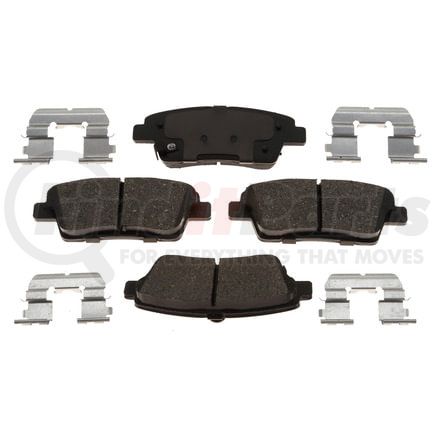 VXD1551CH by VORTEX - Brake Parts Inc Vortex Ceramic Disc Brake Pad Set