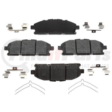 VXD1552CH by VORTEX - Brake Parts Inc Vortex Ceramic Disc Brake Pad Set